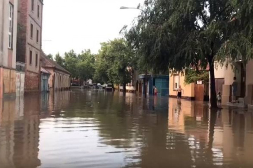 Јако невријеме у Зрењанину