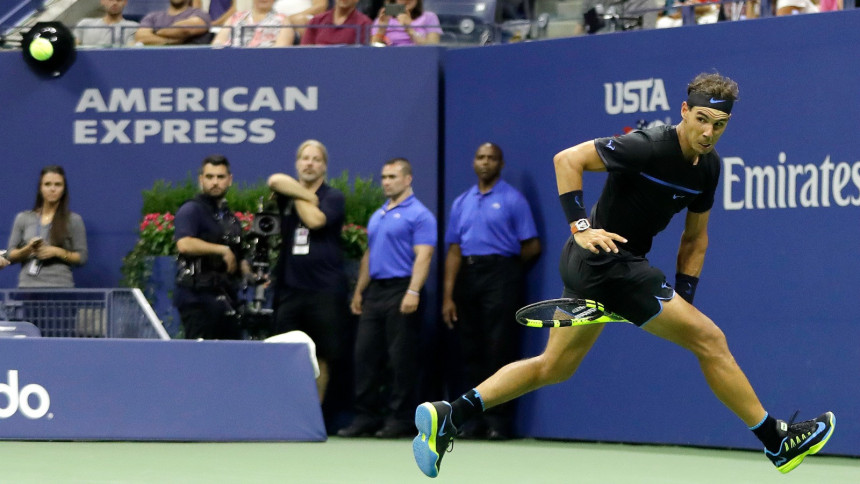 Video - US open: Spektakularan završni poen Rafe Nadala!