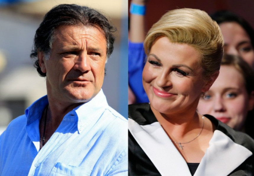 Zdravko Mamić kleknuo: “Kolinda, boginjo moja...“