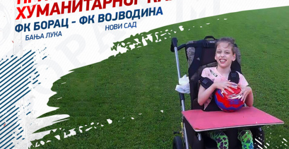 Lijepo i humano! Borac i Vojvodina igraju za Saru!