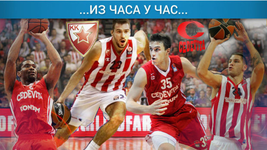 ABA - Večeras derbi Jadrana: Crvena Zvezda - Cedevita!