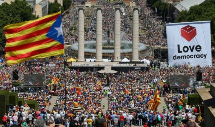 Каталонија: Данас генерални штрајк