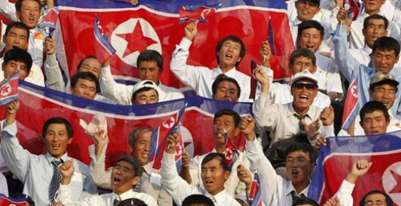 Ovako se navija u Sjevernoj Koreji!