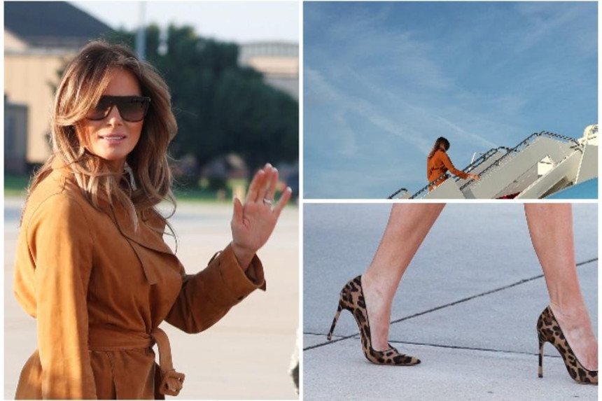 Turneja: Melanija putuje bez Trampa