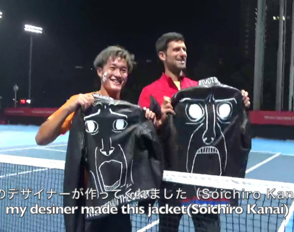 Video: Urnebesno druženje Đokovića i Japanca!