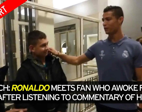 Video: Ronaldo, svaka čast!
