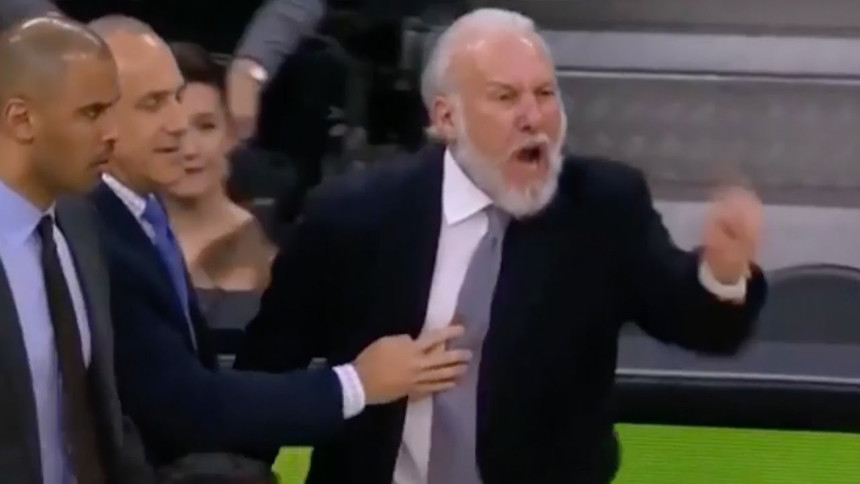 Video: Popović isključen zbog "užasni je*eni sudija"!