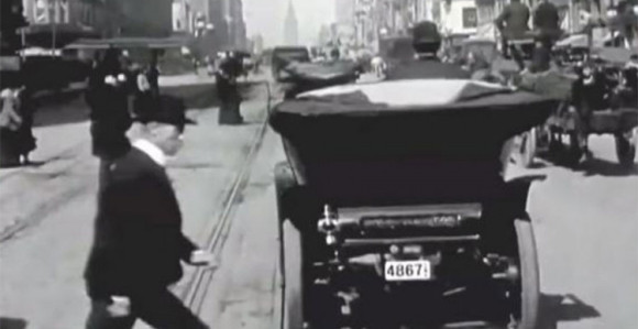 Saobraćajni haos prije 100 godina