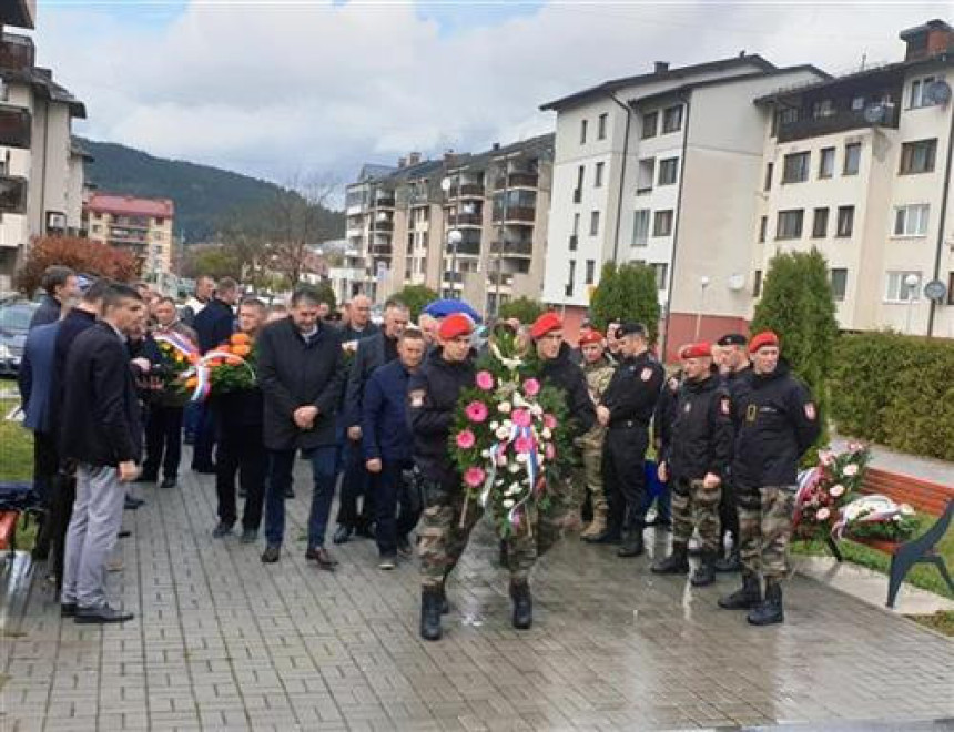 Pale: Počast za poginule saborce Prvog odreda