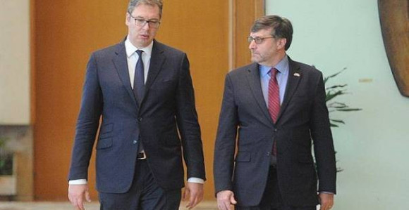 Vučić i Palmer se sastaju sutra u Beogradu