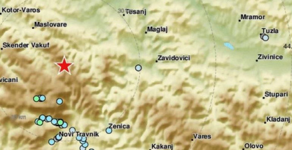 Novi zemljotres u BiH, epicentar na Vlašiću (video)