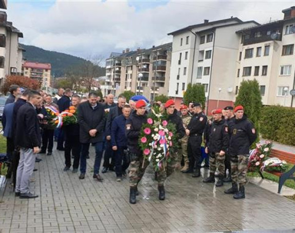Pale: Počast za poginule saborce Prvog odreda