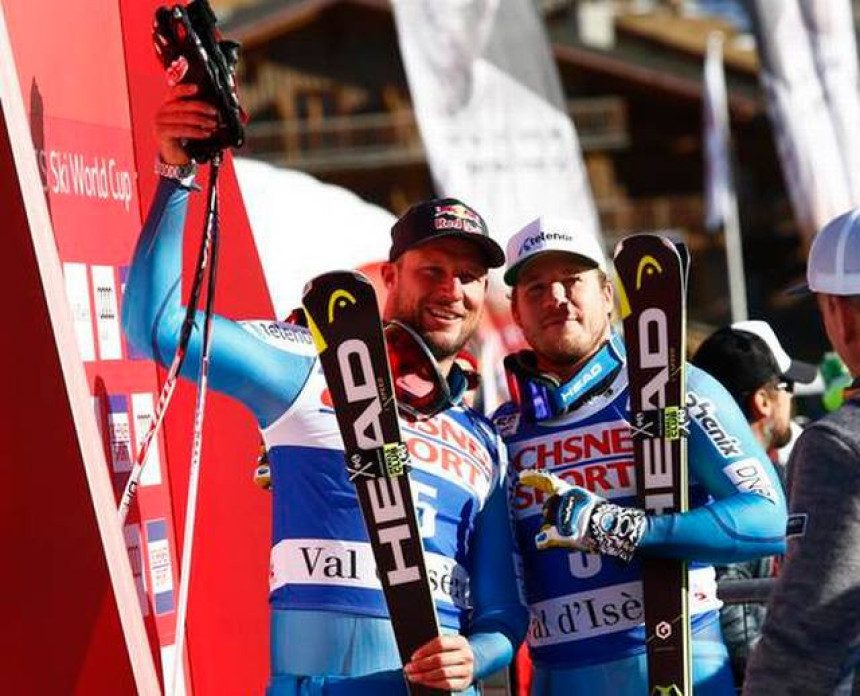 Jansrud slavio i u spustu, Svindal na postolju!