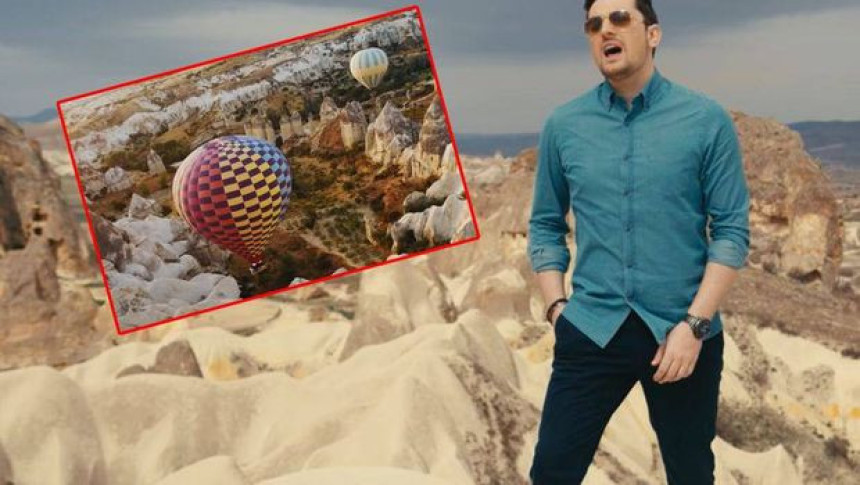 Mirza snimio spot u nestvarnoj Kapadokiji!