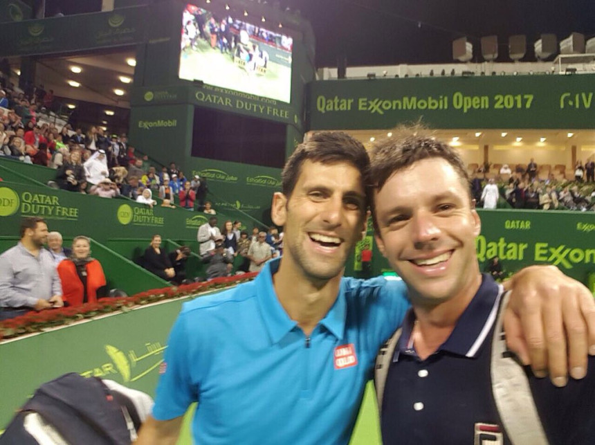 "Ptičica": Argentinac pitao Novaka za "selfie"!