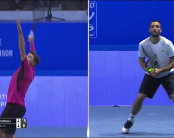 Brizbejn: Troicki "ispustio" Vavrinku u prvom setu!