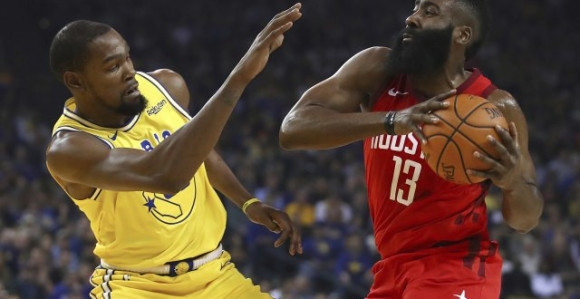 Harden u zadnjoj sekundi, preko dvojice, srušio Voriorse!