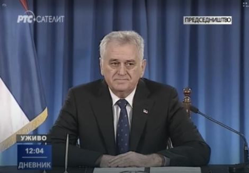 Predsjednik Srbije raspisao vanredne izbore za 24. april