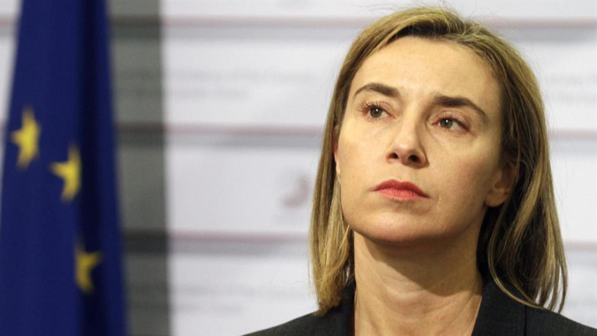 Mogerini sa liderima političkih stranaka