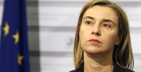 Mogerini sa liderima političkih stranaka 