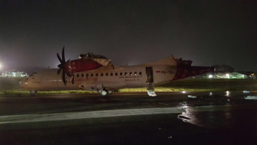 Incident na aerodromu, sudar aviona