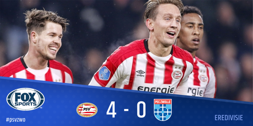 HOL: PSV razbio Zvole i opet je prvi!