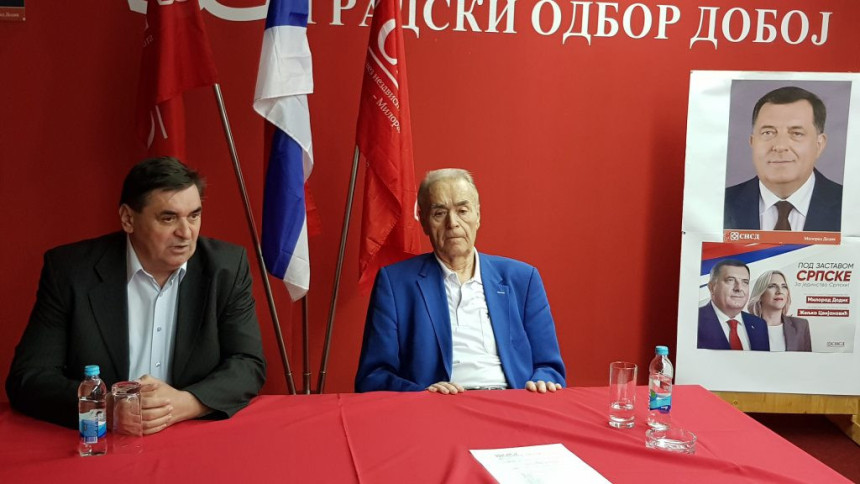 "Подржаће нас Додик и Жељка"