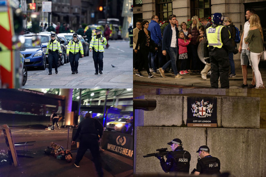 Teroristički napad u Londonu: 7 mrtvih