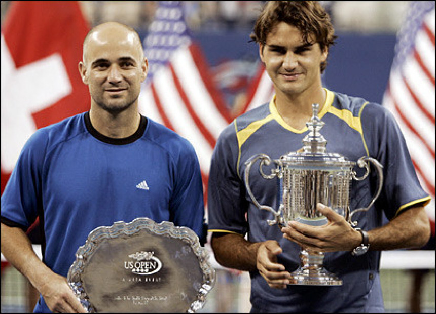 Agasi: Federer najbolji protiv kojeg sam igrao!