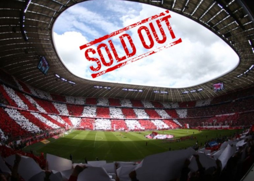 Bajern rasprodao SVE ulaznice za SVE mečeve!