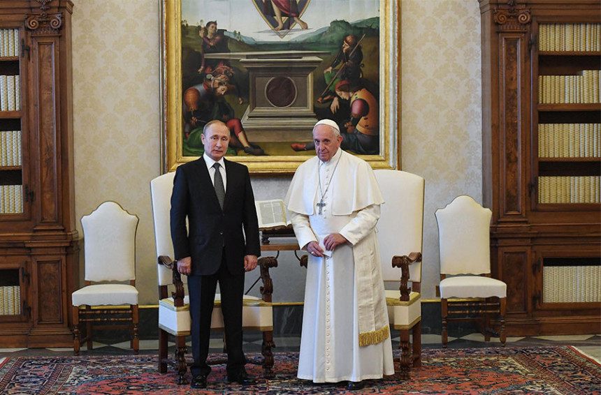 Ватикан: Путин каснио код папе