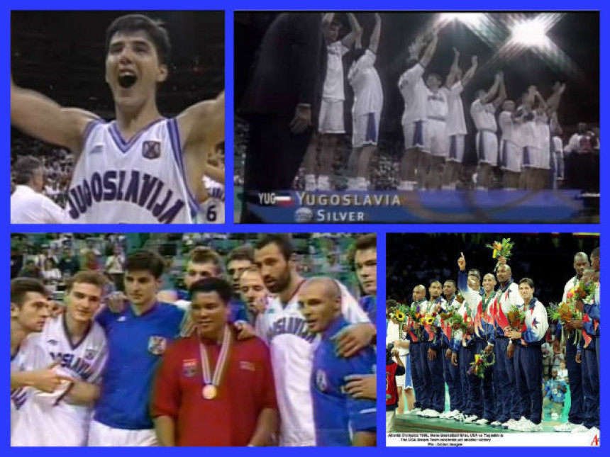 Sjećanja - video: Košarkaški vremeplov - Atlanta 1996.: Plava mašina za mlevenje...!