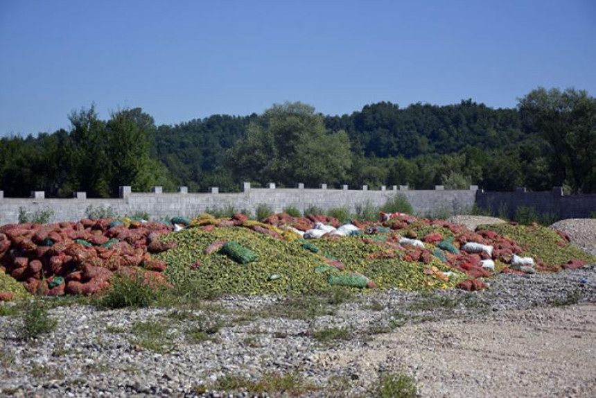 Zvornik:Bacili 400.000 kilograma krastavca 