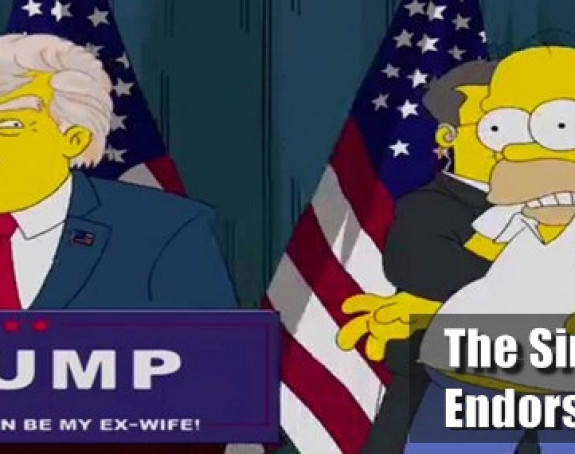 Za koga će glasati Simpsonovi?
