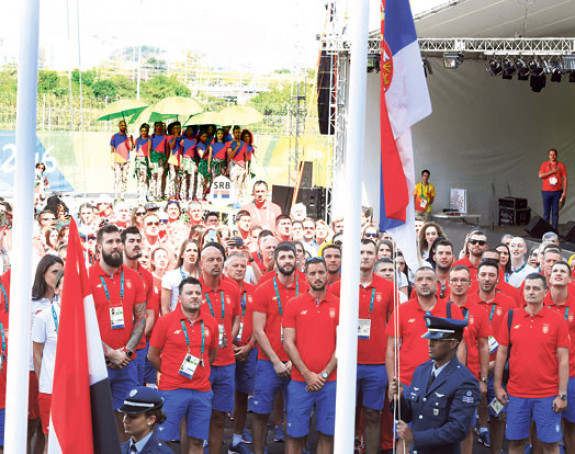 Rio - Podignuta srpska zastava, prisustvovao i Beker!