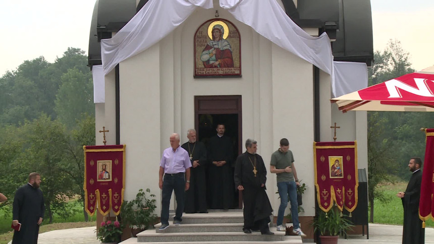 Osveštana crkva u selu Triješnica