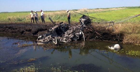 Pad helikoptera - poginulo 18 lica