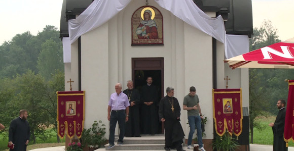 Osveštana crkva u selu Triješnica 