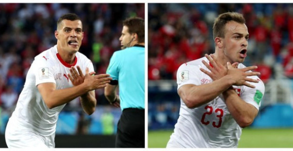 Шаћири и Џака: ИЗВИНИТЕ због двоглавог орла!