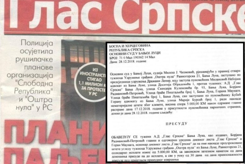 Stigla presuda suda, bolje ikad nego nikad!