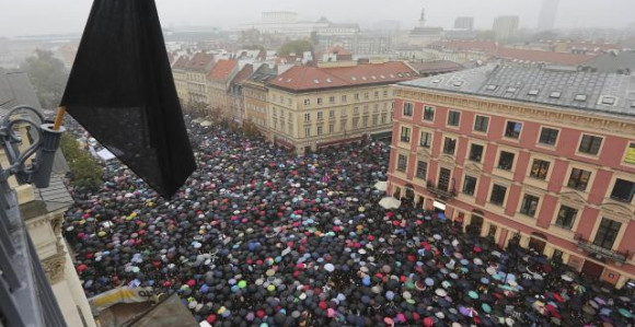 Za opštepoljski ženski štrajk i trg bio mali