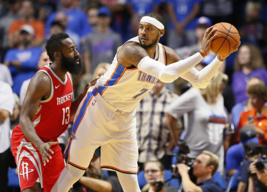 Melo i Džordž bez Vestbruka ne mogu protiv Hardena