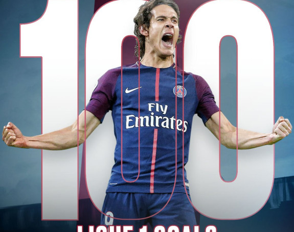 FRA: ''Petarda'' PSŽ, Kavanijev 100. gol!