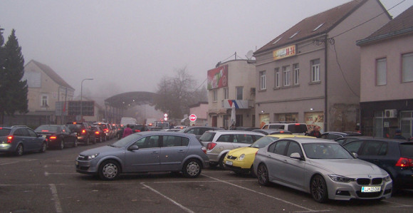 Velike gužve na prelazu Gradiška