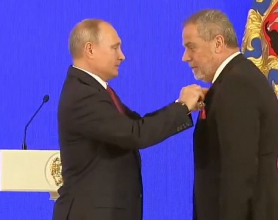 Putin odlikovao prvog čovjeka ZG