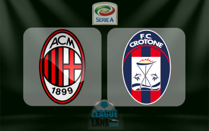 ITA: Krotone namučio Milan!