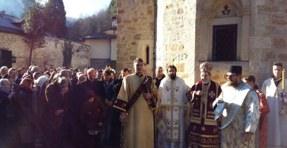 Vladika Lavrentije služio u Tronoši