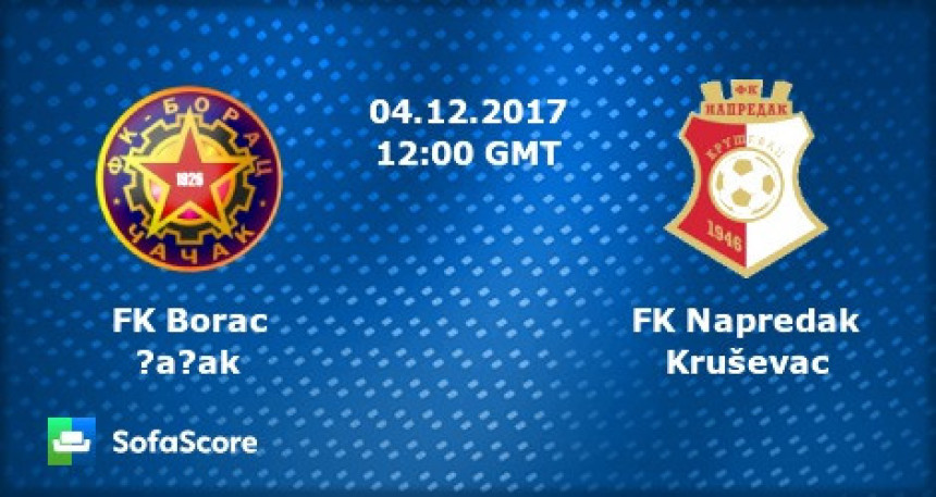 SLS: Goleada u Čačku, Borac u finišu do boda!