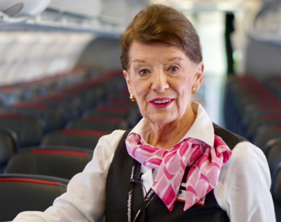 Najstarija stjuardesa na svijetu 