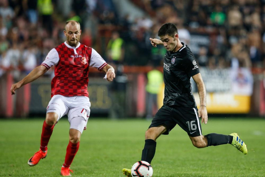 Partizan pobijdio Napredak samo jednom u posljednjih sedam mečeva
